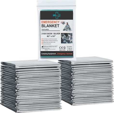 General Medi Emergency Foil Blanket Emergency Mylar Thermal Blanket