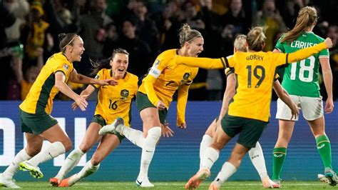 Mundial Femenil 2023 Australia vence por la mínima a Irlanda en el