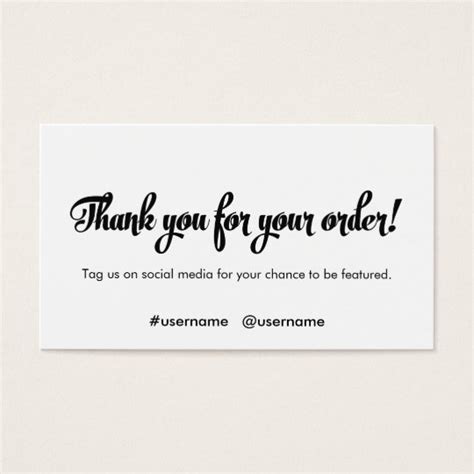 Thank You for your Order Customer Loyalty | Zazzle.com