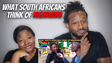 🇿🇦🇳🇬 American Couple React What South Africans Think Of Nigerians