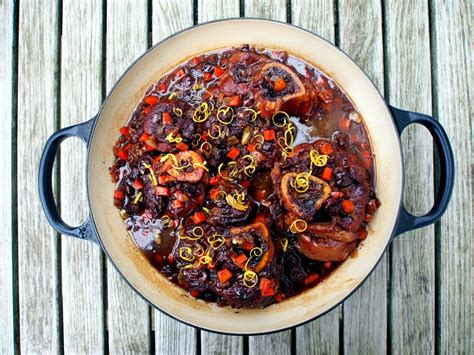 VEAL SHANKS BRAISED WITH CHERRIES – The Weathered Grey Table