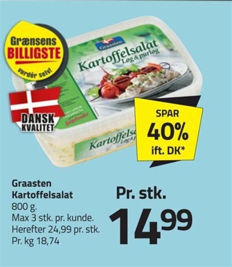 Graasten Kartoffelsalat Tilbud Hos Fleggaard