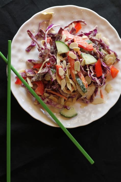 Paleo Thai Cabbage Salad