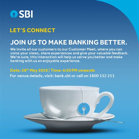 Your Input Improves Our Output Sbi Invites All The Patrons To Share