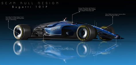 Bugatti 101P - F1 2020 Concept - The Story on Behance