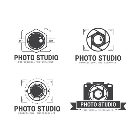 Fotógrafo Logo Vector Collection Download Vetores E Gráficos Gratuitos