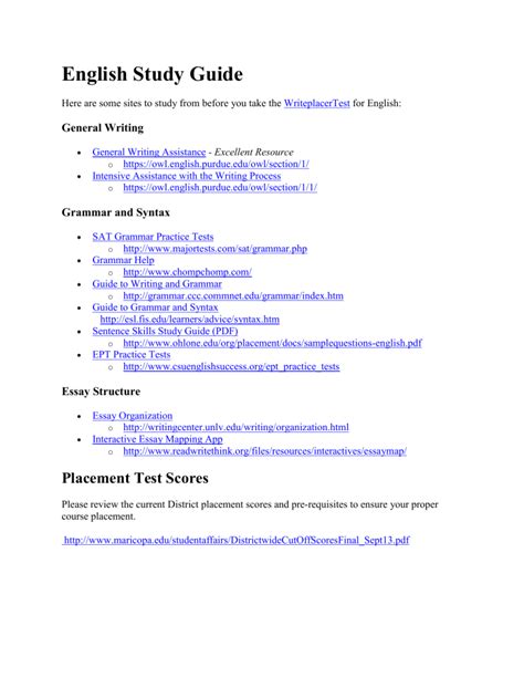 4836 English Study Guide1