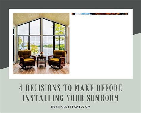 4 Decisions to Make Before Installing Your Sunroom - Sunspace Sunrooms
