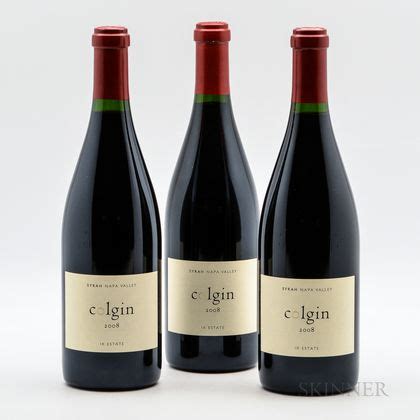 Sold At Auction Colgin Syrah Ix Estate Bottles Auction Number