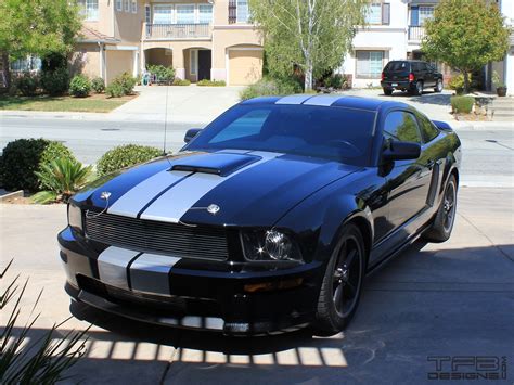 Racing Stripes for the 2005-2009 Ford Mustang GT 05-09 - TFB Designs