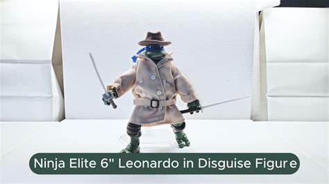 Ninja Elite Leonardo In Disguise Figure Walmart Youtube