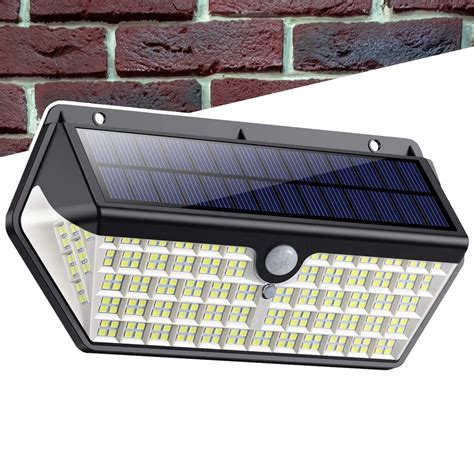 Iqonic Solar Buitenlamp Met Bewegingssensor Wandlamp Met Sensor