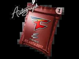 Autograph Capsule Faze Clan Atlanta Cs Go Cs Vpesports