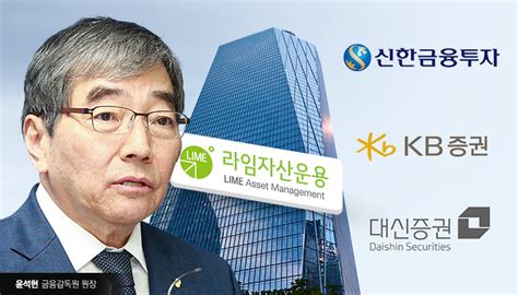 증권 Ceo 중징계 나올까···라임 판매사 제재심 ‘운명의 날 뉴스웨이