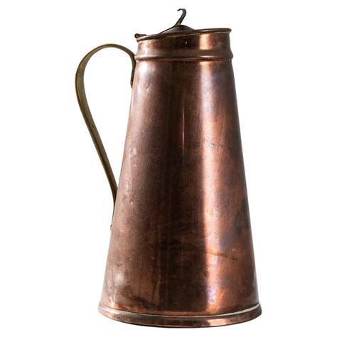 French Copper Bucket With Brass Trim Late 1800s For Sale At 1stDibs