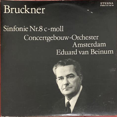 Bruckner Concertgebouw Orchester Amsterdam Eduard Van Beinum