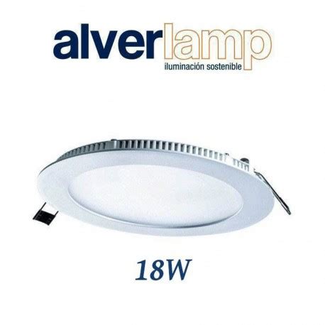 Comprar Downlight Led 18w Empotrar Redondo Blanco 3000 6000k Alverlamp