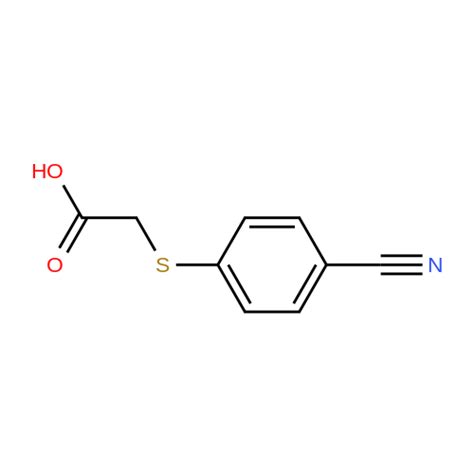 Cyanophenyl Sulfanyl Acetic Acid Ambeed