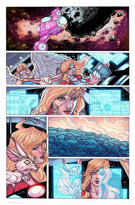 Barbarella Makes Out With an Alien in Her New Series’ Exclusive First Look