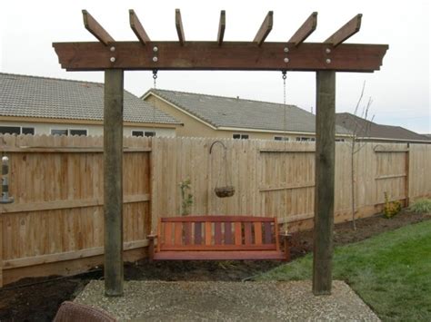 Pergola Swing Plans - Pergola Gazebo Ideas