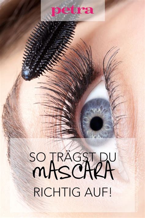 Mascara Richtig Auftragen So Klappt S Wimpern Tuschen Mascara Wimpern