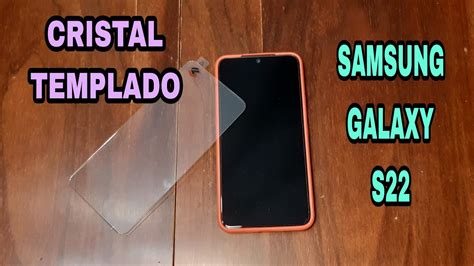 Cómo poner cristal templado Samsung Galaxy S22 5G en smartphone a la