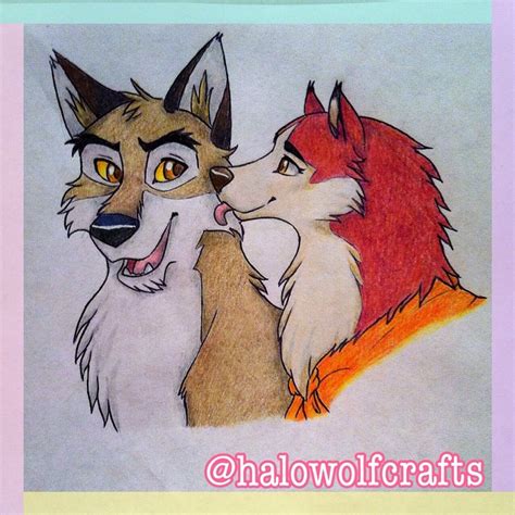 Balto and Jenna by illuminatedface on DeviantArt