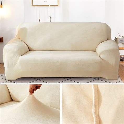 Acmdl Plush Thicken Sofa Cover All Inclusive Elastic Sectional Couch