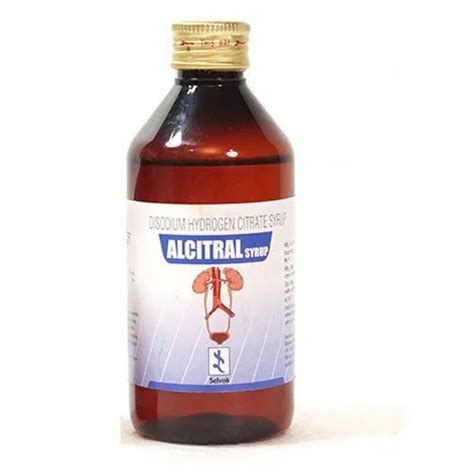 Disodium Hydrogen Citrate Alcitral Syrup Packaging Size 100ml At Rs 55 00 One In Bilimora