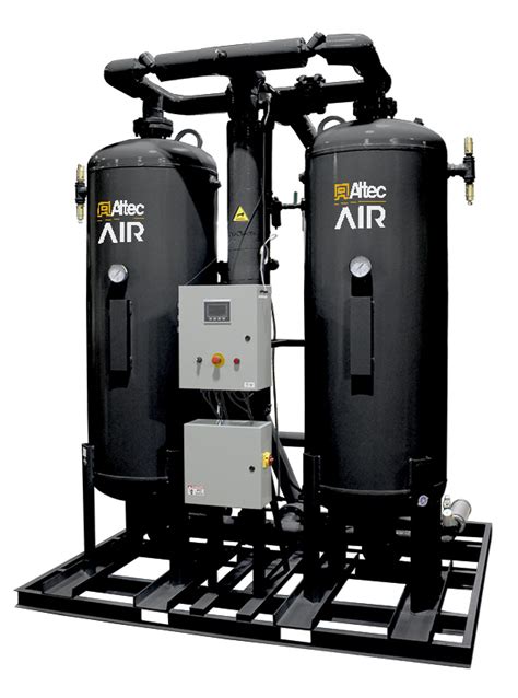 HRE Series Dual Tower Heat Regenerative Desiccant Air Dryers Altec AIR