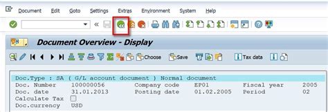 Fb03 Display A Finance Document In Sap Sapsharks