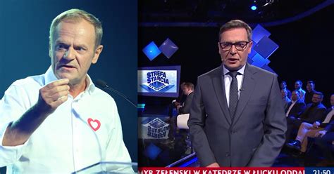 Michał Adamczyk w TVP kpi z Donalda Tuska Pozwolił sobie na złośliwość