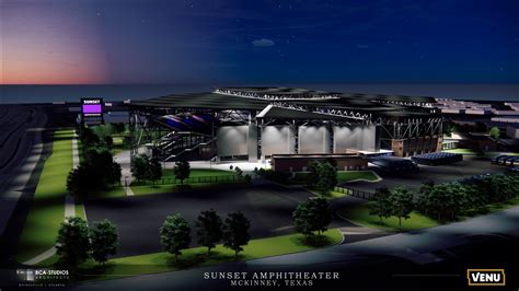 See Renderings of McKinney's Sunset Amphitheater Set for 2026