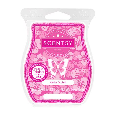 Aloha Orchid Scentsy Wax Bar May 2023 Scentsy Online Store