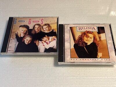 The Go Go S Belinda Carlisle Greatest Hits Cd Pair Our Lips Are