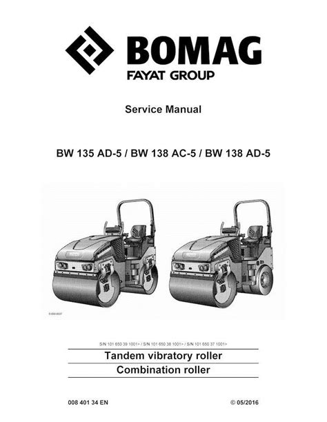 Bomag Bw Ad Bw Ac Bw Ad Tandem Vibratory Roller Pdf