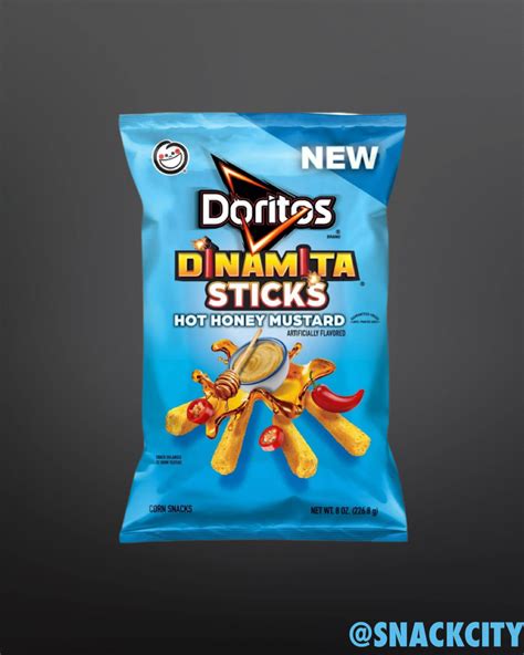 Doritos Dinamita Sticks Hot Honey Mustard Snack City