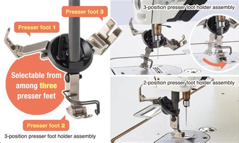 Turret Presser Bar For Ddl Series Juki Industrial Sewing Machine