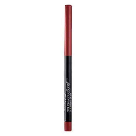 Maybelline Color Sensational Shaping Lip Liner With Self Sharpening Tip Brick Red Red 0 01 Oz