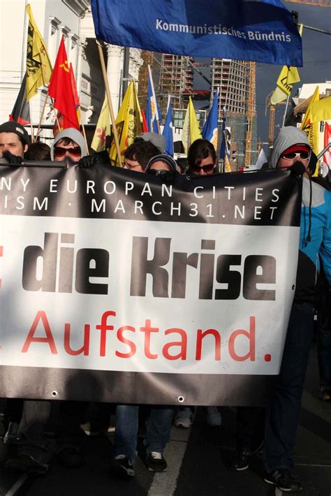 Krise Aufstand Frankfurt Main Antikapitalismus Demo Flickr