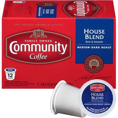 Community® Coffee House Blend Medium Dark Roast Coffee Single Serve