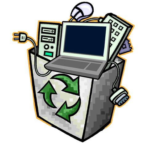 E Waste Recycling Clip Art