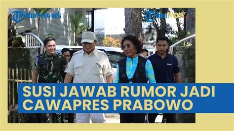 Eks Menteri Kelautan Dan Perikanan Susi Pudjiastuti Jawab Rumor Jadi