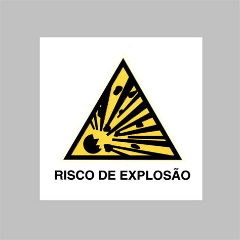 Kit Placas Risco De Explos O Madeiramadeira