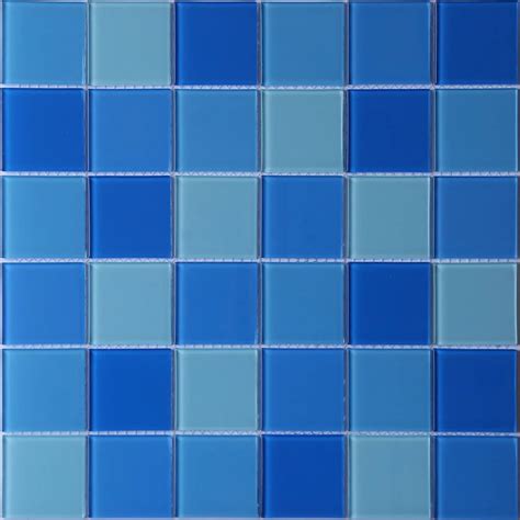 Cm 48 501 Aqua Blue Crystal Glass Mosaic Tiles At Rs 110 Sq Ft