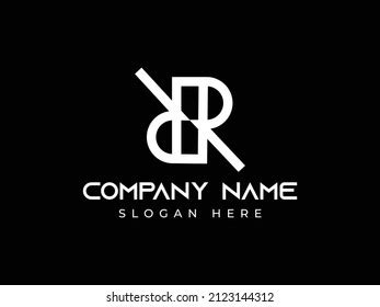 Rr Icon Monogram Logo Design Vector Stock Vector (Royalty Free ...