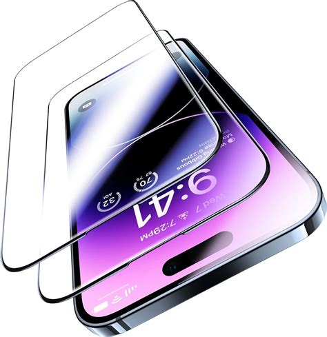 TORRAS Diamant Schild für Panzerglas für iPhone 14 Pro Unzerbrechlich