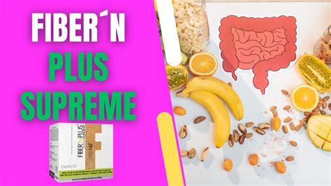 FiberN Plus Supreme Producto NUTRICIONAL Con Delicioso Sabor DURAZNO