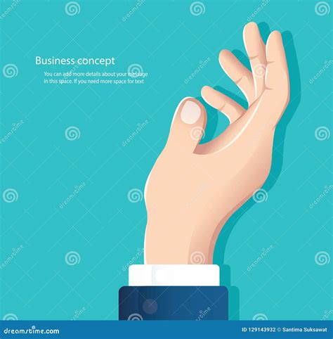 Design Of Free Hand Rise Up Hand Up Vector Illustration Stock Vector