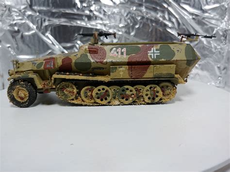 German Hanomag Sd Kfz 251 1 Halftrack Plastic Model Military